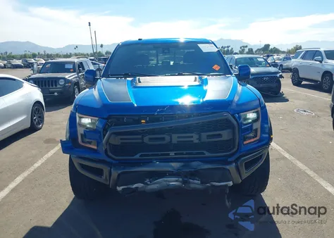 2018 Ford F-150 Raptor from USA, damaged, VIN 1FTFW1RG9JFB05620